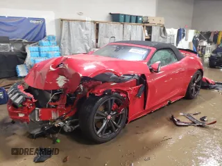 2022 Jaguar F-Type with VIN SAJD55FE3NCK77770, listed as a Copart auction lot 84887134 with Not Provided miles and Salvage Title. Bid and sale history available at DreamBid. Image 1.