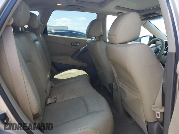 2009 Nissan Murano SL with VIN JN8AZ18U69W028777, listed as a Copart auction lot 58636174 with 193,767 mi miles and Salvage Title. Bid and sale history available at carsss.com. Image 11.