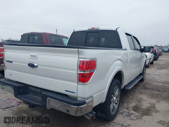 2014 Ford F-150 XL with VIN 1FTFW1CF2EKG46893, listed as a IAAI auction lot 41340410 with 158,798 mi miles and . Bid and sale history available at DreamBid. Image 4.
