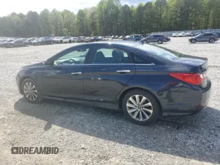2014 Hyundai Sonata SE with VIN 5NPEC4AC0EH827178, listed as a Copart auction lot 52821265 with 52,961 mi miles and Salvage Title. Bid and sale history available at DreamBid. Image 2.