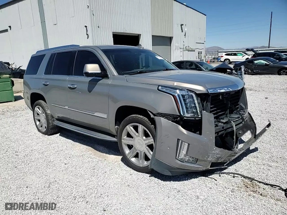 2018 Cadillac Escalade Luxury with VIN 1GYS4BKJ5JR336667, listed as a Copart auction lot 68766064 with 56,277 mi miles and Salvage Title. Bid and sale history available at carsss.com. Image 10.