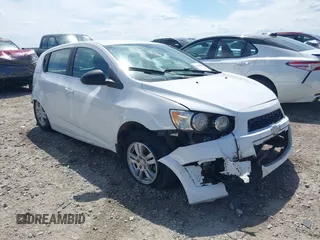 2016 Chevrolet Sonic LT with VIN 1G1JC6SH2G4106723, listed as a IAAI auction lot 42196780 with 107,275 mi miles and . Bid and sale history available at DreamBid. Image 1.