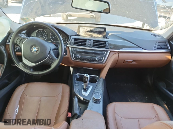 2015 BMW 3 Series 328i with VIN WBA3A5G52FNS84958, listed as a Copart auction lot 48781665 with 127,675 mi miles and Salvage Title. Bid and sale history available at carsss.com. Image 8.
