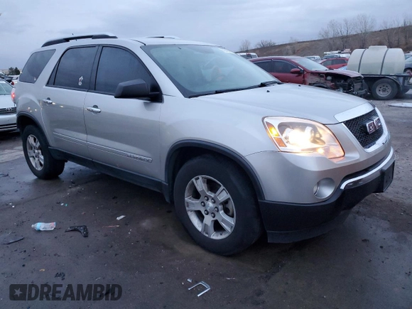 2008 GMC Acadia SLE1 z VIN 1GKER13718J294108, wystawiony jako Copart lot #82343904 z przebiegiem 269 693 mil mil oraz Szkoda całkowita • Salvage title. Historia ofert i sprzedaży dostępna na DreamBid. Obrazek 4.