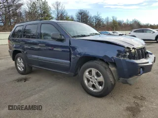 2006 Jeep Grand Cherokee Laredo with VIN 1J4HS48N36C254727, listed as a Copart auction lot 85730814 with 154,404 mi miles and Salvage Title. Bid and sale history available at carsss.com. Image 4.