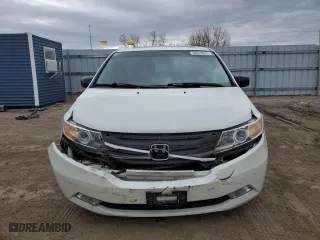 2013 Honda Odyssey Touring with VIN 5FNRL5H92DB007800, listed as a Copart auction lot 50518975 with 164,485 mi miles and Salvage Title. Bid and sale history available at carsss.com. Image 5.