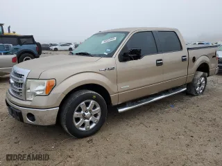 2013 Ford F-150 XL with VIN 1FTFW1CT2DKD80036, listed as a Copart auction lot 46554455 with 132,750 mi miles and Salvage Title. Bid and sale history available at carsss.com. Image 1.
