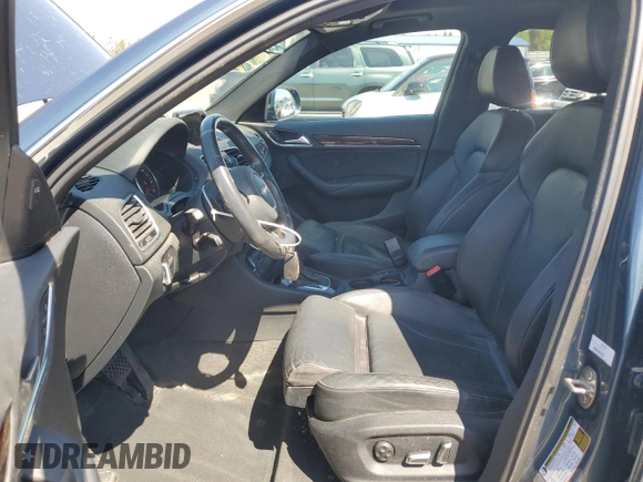 2018 Audi Q3 Premium Plus with VIN WA1JCCFS1JR011991, listed as a Copart auction lot 55063625 with 57,962 mi miles and Salvage title. Bid and sale history available at DreamBid. Image 7.