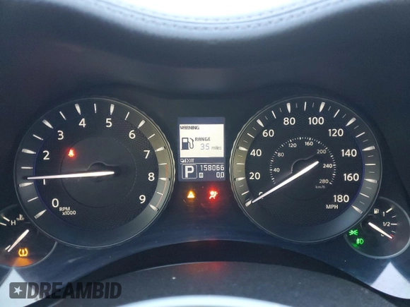 2013 Infiniti M z VIN JN1BY1AR3DM603904, wystawiony jako Copart lot #53673135 z przebiegiem 158 066 mil mil oraz Czysty tytuł • Clean title. Historia ofert i sprzedaży dostępna na DreamBid. Obrazek 9.