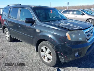 2011 Honda Pilot EX-L with VIN 5FNYF4H65BB004213, listed as a IAAI auction lot 41867681 with 157,644 mi miles and . Bid and sale history available at carsss.com. Image 1.