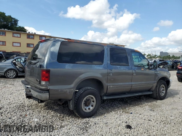 2003 Ford Excursion Special Serv z VIN 1FMNU41S13EC23961, wystawiony jako Copart lot #56982865 z przebiegiem 180 123 mil mil oraz Szkoda całkowita • Salvage title. Historia ofert i sprzedaży dostępna na DreamBid. Obrazek 3.