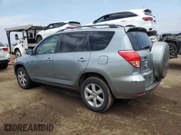 2008 Toyota RAV4 Limited with VIN JTMZK31V686013387, listed as a Copart auction lot 61506625 with 212,571 mi miles and Clean title. Bid and sale history available at DreamBid. Image 2.