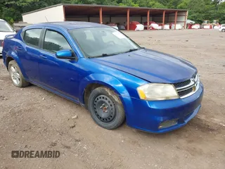 2012 Dodge Avenger SXT with VIN 1C3CDZCB6CN162603, listed as a IAAI auction lot 42691545 with 207,232 mi miles and . Bid and sale history available at DreamBid. Image 1.