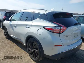 2017 Nissan Murano S with VIN 5N1AZ2MH2HN153270, listed as a IAAI auction lot 41720819 with 141,555 mi miles and . Bid and sale history available at DreamBid. Image 3.