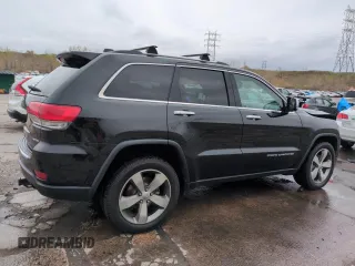 2016 Jeep Grand Cherokee Limited 75th Anniversary with VIN 1C4RJFBG2GC441039, listed as a Copart auction lot 54755875 with 97,242 mi miles and Salvage Title. Bid and sale history available at DreamBid. Image 3.
