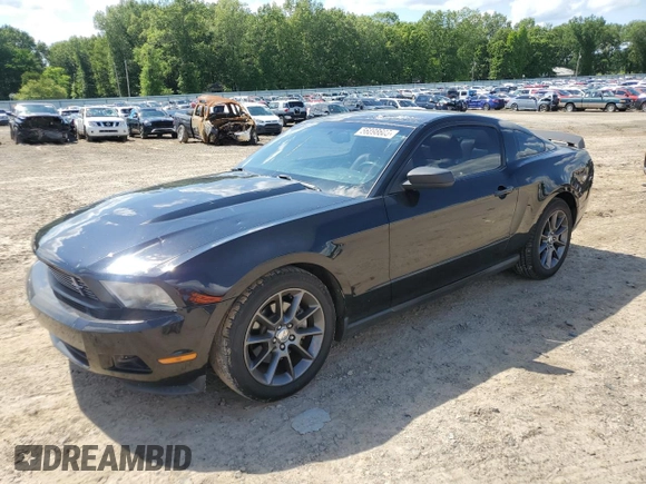2011 Ford Mustang V6 with VIN 1ZVBP8AM3B5160090, listed as a Copart auction lot 56898605 with 205,912 mi miles and Salvage title. Bid and sale history available at DreamBid. Image 1.