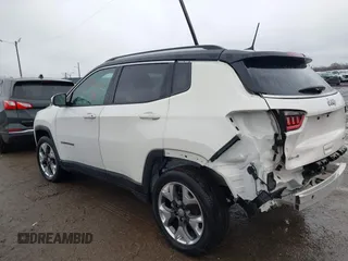 2020 Jeep Compass Limited with VIN 3C4NJDCB3LT120356, listed as a IAAI auction lot 41786779 with 32,396 mi miles and . Bid and sale history available at DreamBid. Image 3.