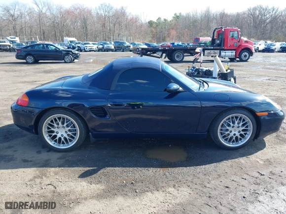 2001 Porsche Boxster with VIN WP0CA29861S620159, listed as a IAAI auction lot 41868701 with 38,776 mi miles. Bid and sale history available at carsss.com. Image 13.