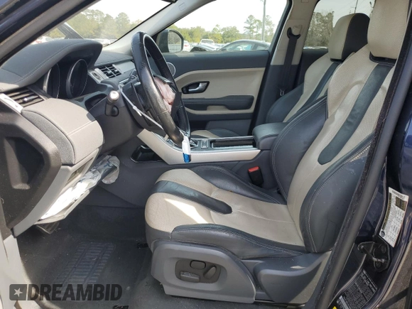 2014 Land Rover Range Rover Evoque Dynamic with VIN SALVT2BG1EH894398, listed as a Copart auction lot 43859335 with 114,410 mi miles and Salvage title. Bid and sale history available at DreamBid. Image 7.