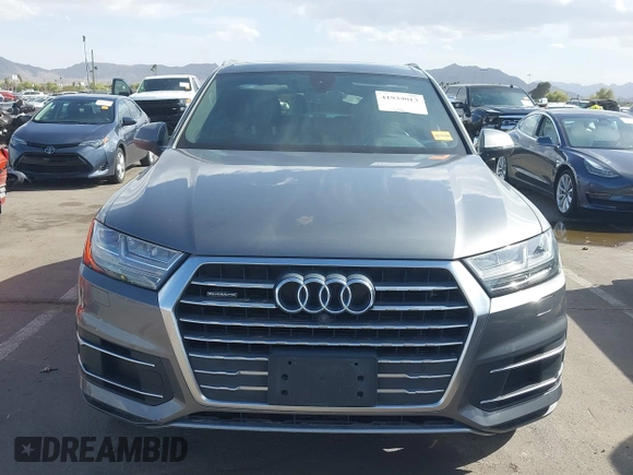 2017 Audi Q7 Premium Plus with VIN WA1LHAF74HD045487, listed as a IAAI auction lot 41939013 with 74,676 mi miles and . Bid and sale history available at DreamBid. Image 12.