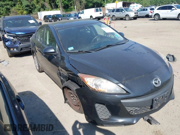 2012 Mazda 3 i Sport with VIN JM1BL1UG1C1550710, listed as a IAAI auction lot 42789927 with 85,202 mi miles and . Bid and sale history available at DreamBid. Image 1.