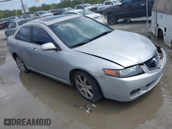 2005 Acura TSX with VIN JH4CL96855C032520, listed as a IAAI auction lot 41903680 with 268,792 mi miles. Bid and sale history available at carsss.com. Image 1.