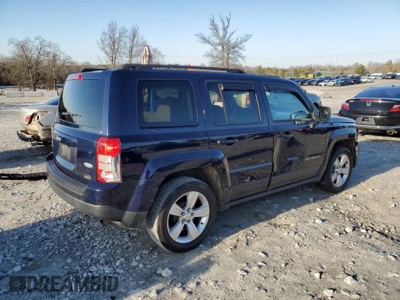2013 Jeep Patriot Latitude with VIN 1C4NJPFB1DD191673, listed as a Copart auction lot 42014715 with 141,349 mi miles and Salvage Title. Bid and sale history available at carsss.com. Image 3.
