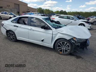 2023 Volkswagen Jetta Sport with VIN 3VWBM7BU3PM061062, listed as a Copart auction lot 55217665 with Not provided miles and Salvage title. Bid and sale history available at DreamBid. Image 4.