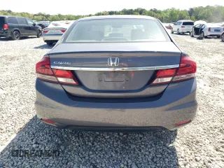 2014 Honda Civic Sedan LX with VIN 19XFB2F57EE076445, listed as a Copart auction lot 52395105 with 116,571 mi miles and Non Repairable. Bid and sale history available at carsss.com. Image 6.