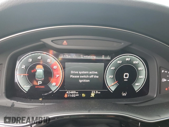2021 Audi Q8 Premium Plus z VIN WA1EVAF18MD004657, wystawiony jako Copart lot #45008865 z przebiegiem 42 489 mil mil oraz Szkody całkowita. Historia ofert i sprzedaży dostępna na DreamBid. Obrazek 9.