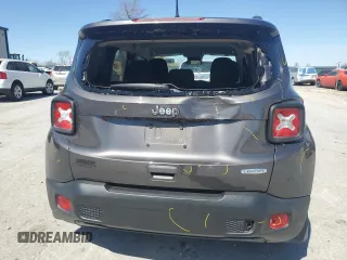 2020 Jeep Renegade Latitude with VIN ZACNJABB8LPL46722, listed as a Copart auction lot 50648745 with 55,420 mi miles and Salvage title. Bid and sale history available at DreamBid. Image 6.