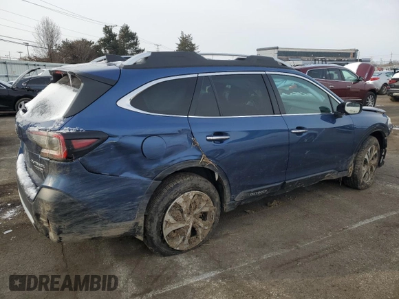 2022 Subaru Outback Touring with VIN 4S4BTAPC4N3161412, listed as a Copart auction lot 45334065 with 29,894 mi miles and Salvage Title. Bid and sale history available at DreamBid. Image 3.