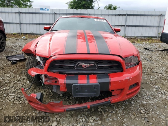 2014 Ford Mustang V6 with VIN 1ZVBP8AM7E5220876, listed as a Copart auction lot 58139835 with 98,170 mi miles and Salvage title. Bid and sale history available at DreamBid. Image 5.
