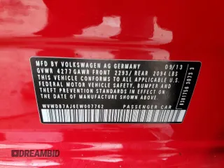 2014 Volkswagen Golf с VIN WVWDB7AJ6EW007762, выставлен на аукционе Copart как лот 72821754 с пробегом 57 778 миль миль и Списание • Salvage title. История ставок и продаж доступна на DreamBid. Изображение 12.