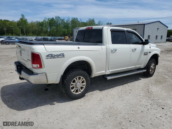 2018 Ram 2500 Laramie with VIN 3C6UR5FJ1JG420181, listed as a Copart auction lot 53761744 with 73,699 mi miles and Salvage Title. Bid and sale history available at carsss.com. Image 3.