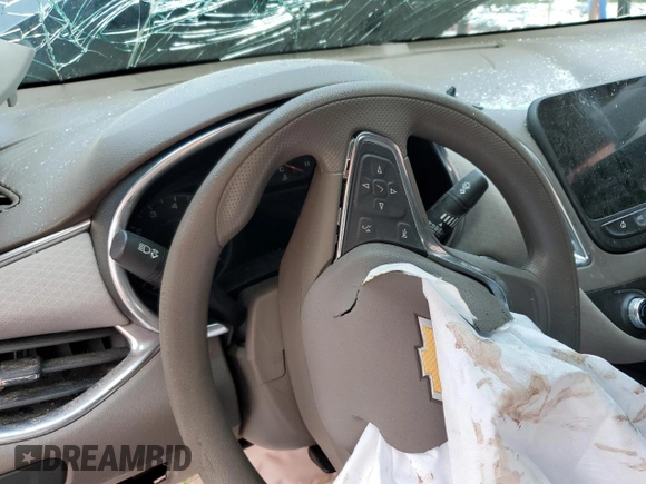 2021 Chevrolet Malibu LT with VIN 1G1ZD5ST2MF017216, listed as a Copart auction lot 55122115 with Not Provided miles and Salvage Title. Bid and sale history available at DreamBid. Image 9.