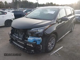 2024 Toyota Sienna XLE with VIN 5TDJSKFC9RS152557, listed as a IAAI auction lot 41898789 with 3,136 mi miles and . Bid and sale history available at DreamBid. Image 20.