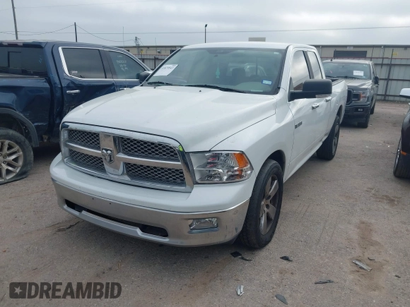 2010 Dodge 1500 SLT with VIN 1D7RB1GP0AS141530, listed as a IAAI auction lot 41879543 with 282,130 mi miles. Bid and sale history available at carsss.com. Image 17.