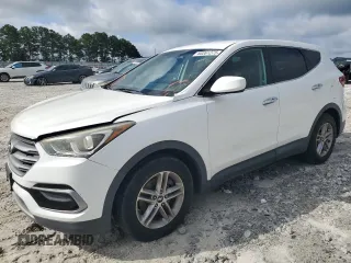 2017 Hyundai Santa Fe 2.4L z VIN 5XYZT3LB8HG434749, wystawiony jako Copart lot #60261275 z przebiegiem 128 099 mil mil oraz Czysty tytuł • Clean title. Historia ofert i sprzedaży dostępna na DreamBid. Obrazek 1.