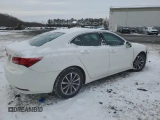 2019 Acura TLX with VIN 19UUB1F39KA001889, listed as a Copart auction lot 89307295 with 65,647 mi miles and Salvage Title. Bid and sale history available at carsss.com. Image 3.