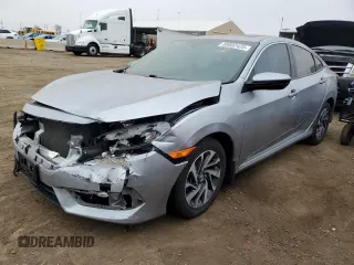 2016 Honda Civic Sedan EX with VIN 19XFC2F79GE029239, listed as a Copart auction lot 88802425 with 54,883 mi miles and Salvage Title. Bid and sale history available at carsss.com. Image 1.