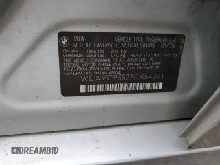 2007 BMW 3 Series 328xi с VIN WBAVC93577KX54341, выставлен на аукционе Copart как лот 54558175 с пробегом 138 809 миль миль и Списание • Salvage title. История ставок и продаж доступна на DreamBid. Изображение 12.