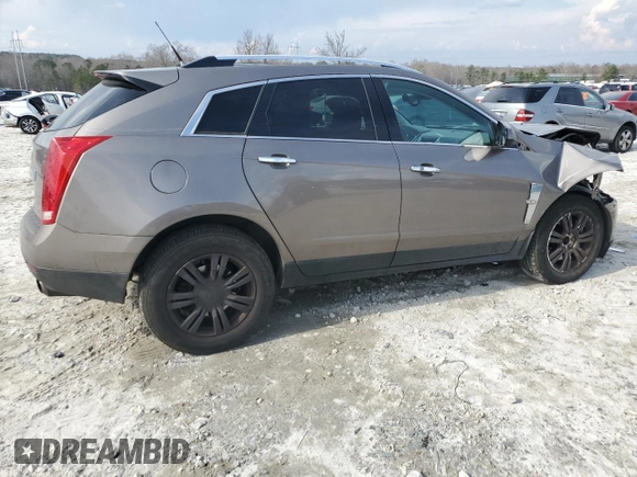 2011 Cadillac SRX Luxury Collection with VIN 3GYFNAEYXBS551980, listed as a Copart auction lot 48872345 with 198,707 mi miles and Salvage Title. Bid and sale history available at carsss.com. Image 3.
