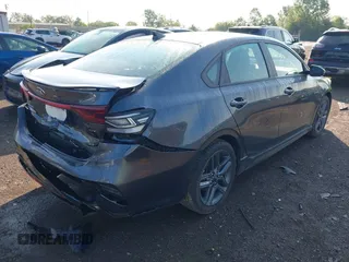 2021 Kia Forte GT-Line with VIN 3KPF34AD5ME282322, listed as a IAAI auction lot 42266008 with 57,572 mi miles and . Bid and sale history available at DreamBid. Image 4.