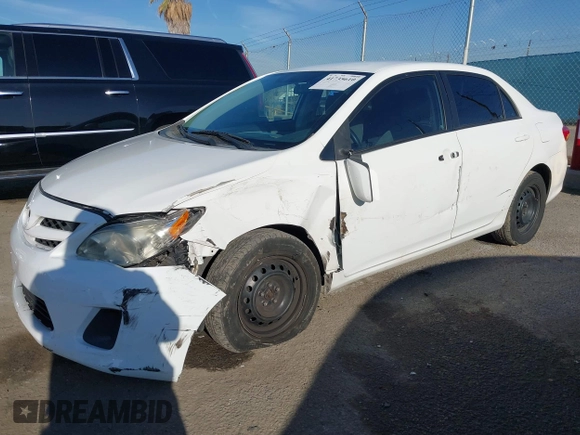 2011 Toyota Corolla L with VIN 2T1BU4EE7BC672168, listed as a IAAI auction lot 41735610 with 168,274 mi miles. Bid and sale history available at carsss.com. Image 17.