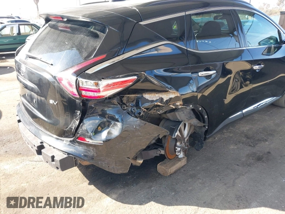 2017 Nissan Murano S z VIN 5N1AZ2MG7HN116402, wystawiony jako IAAI lot #41558286 z przebiegiem 139 829 mil mil oraz . Historia ofert i sprzedaży dostępna na DreamBid. Obrazek 6.