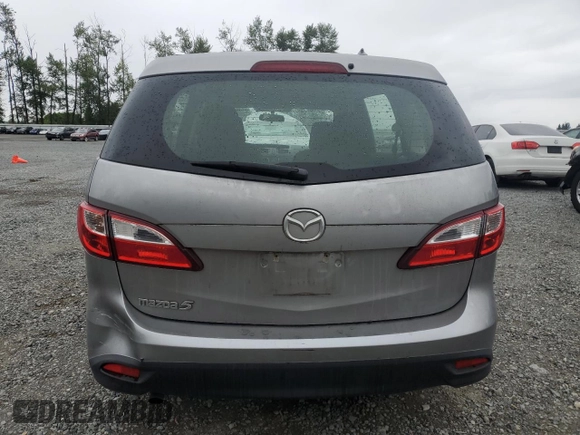 2012 Mazda 5 Sport with VIN JM1CW2BL3C0127375, listed as a Copart auction lot 61821135 with 98,952 mi miles and Clean title. Bid and sale history available at DreamBid. Image 6.