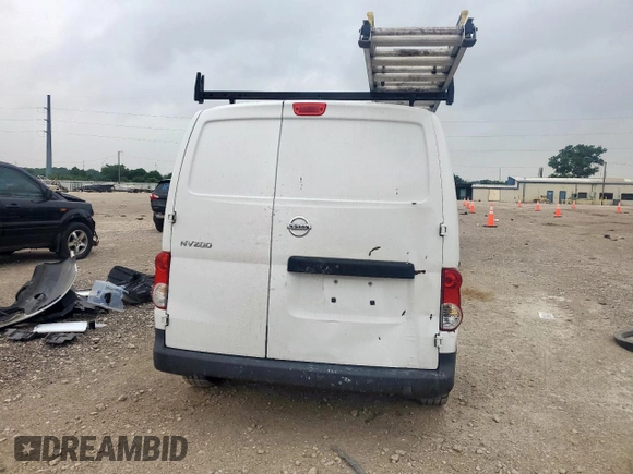 2015 Nissan NV200 S with VIN 3N6CM0KN9FK721104, listed as a Copart auction lot 57464775 with 236,441 mi miles and Salvage title. Bid and sale history available at DreamBid. Image 6.