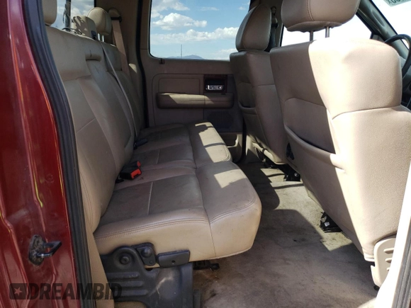 2005 Ford F-150 XLT with VIN 1FTPW14555KC75366, listed as a Copart auction lot 65283555 with 226,491 mi miles and Clean title. Bid and sale history available at DreamBid. Image 10.