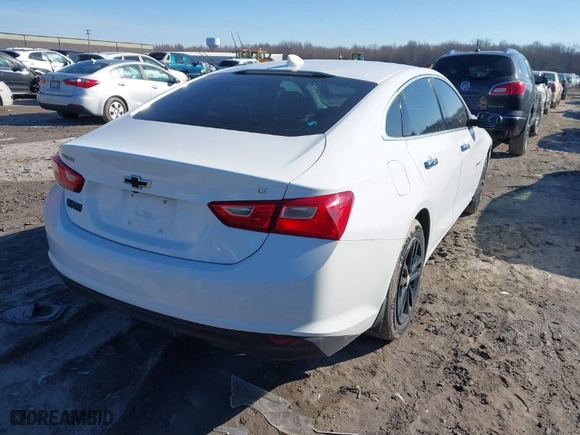 2017 Chevrolet Malibu LT with VIN 1G1ZE5ST4HF179951, listed as a IAAI auction lot 41708314 with 162,546 mi miles. Bid and sale history available at carsss.com. Image 4.